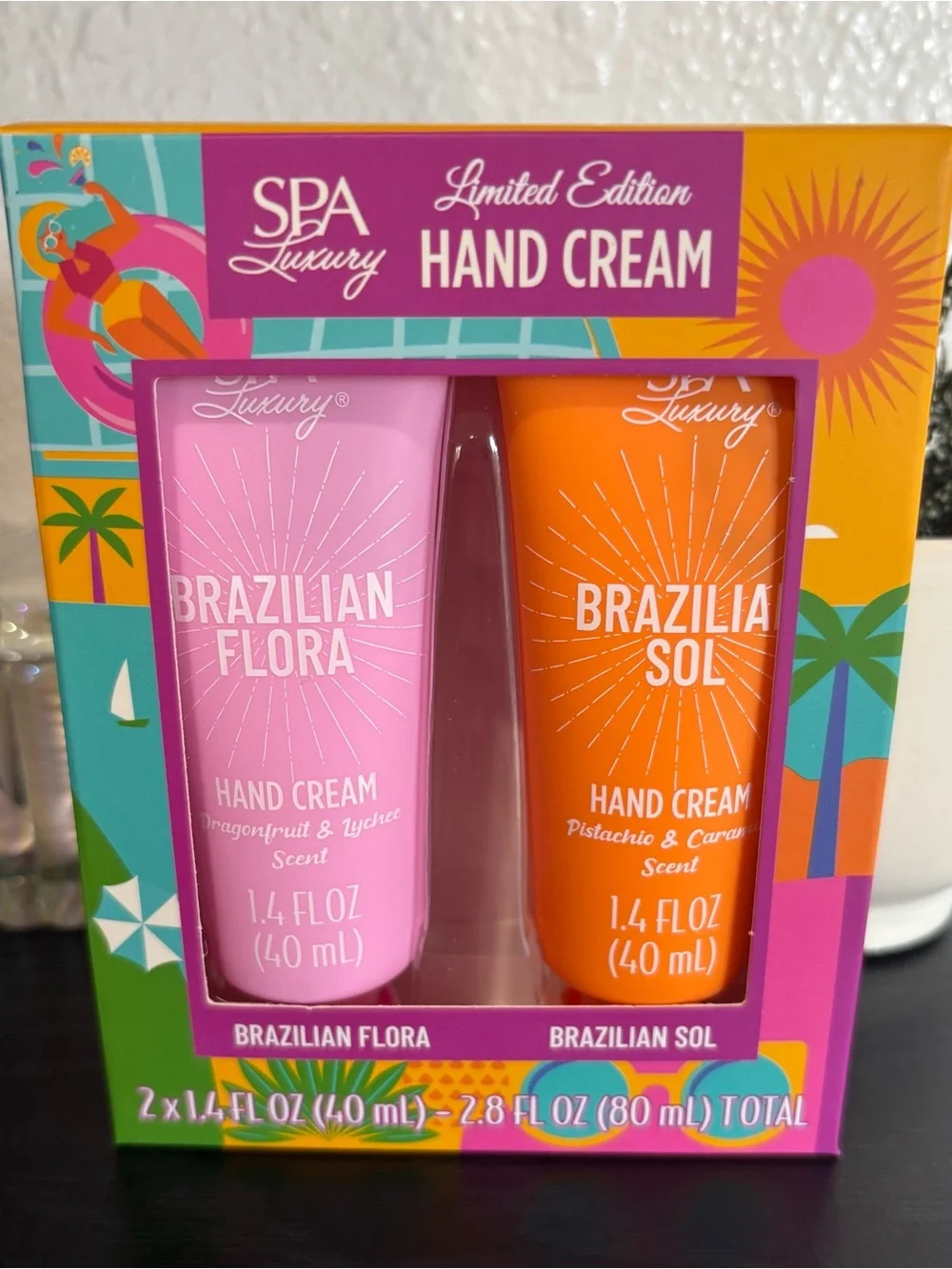 Brazilian Sol & Flora Tropical 3-Piece Set • Hand Cream|Body Butter|Lip Balm